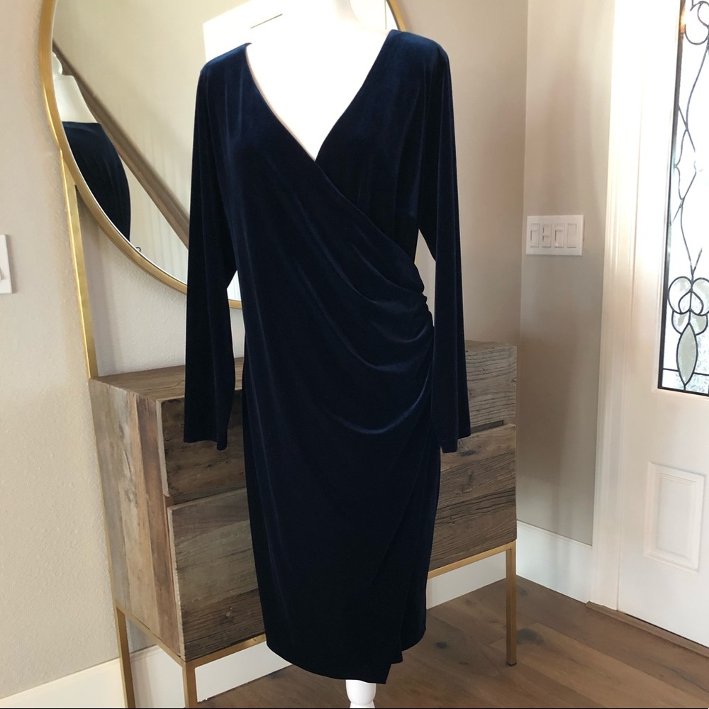 Ralph Lauren Velvet Dress